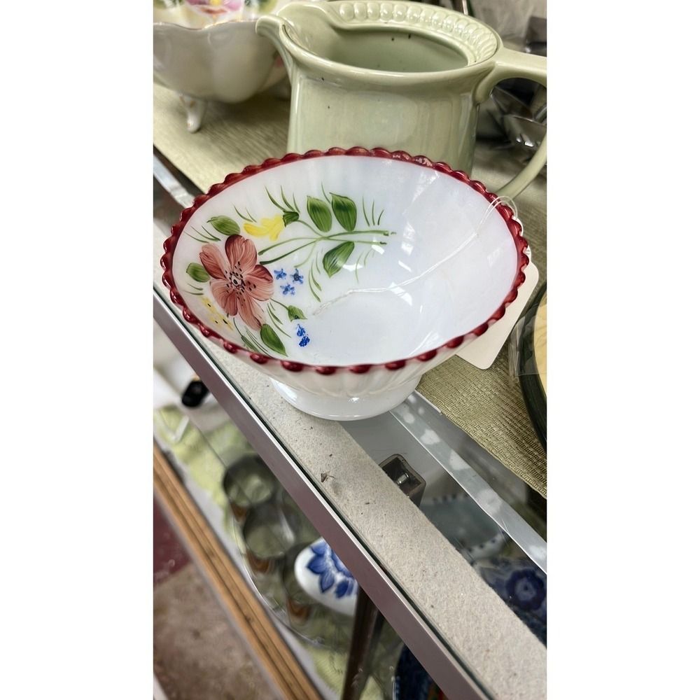 Macbeth Evans sherbet dish